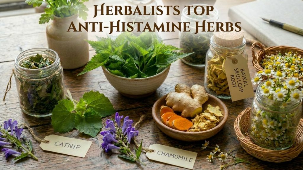 antihistamine herbs by a medical herbalist