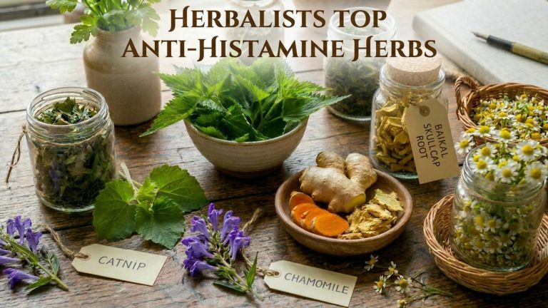 antihistamine herbs by a medical herbalist
